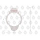 Uszczelka cylindra sprężarki 950941 50/50-941/0 | Exvi