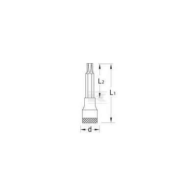Nasadka Torx długa 1/2" Gedore, TX40 DPITX19LT40100 | Exvi