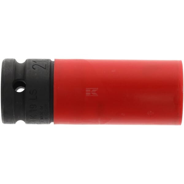 Klucz nasadowy udarowy 1/2" z tuleją K19LS21GED | Exvi