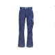 Spodnie robocze roz. 2XL, niebieski KW102035085114 | Exvi