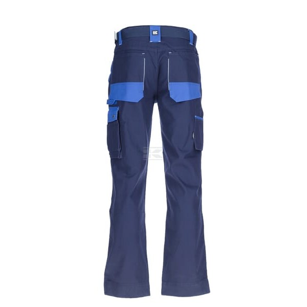 Spodnie robocze roz. 2XL, niebieski KW102035085114 | Exvi