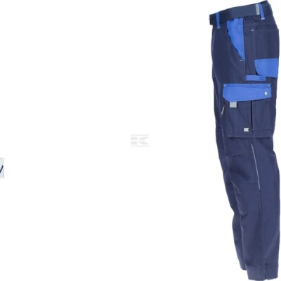 Spodnie robocze roz. 5XL, niebieski KW102035085134 | Exvi