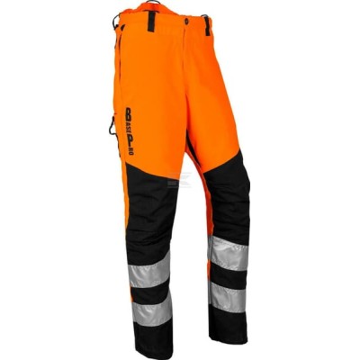 Spodnie dla pilarzy, Hi-vis pomarańczowe 1RQ1OBXL | Exvi