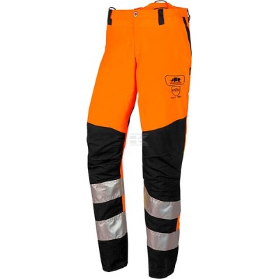 Spodnie dla pilarzy, Hi-vis pomarańczowe 1RQ1OBXL | Exvi
