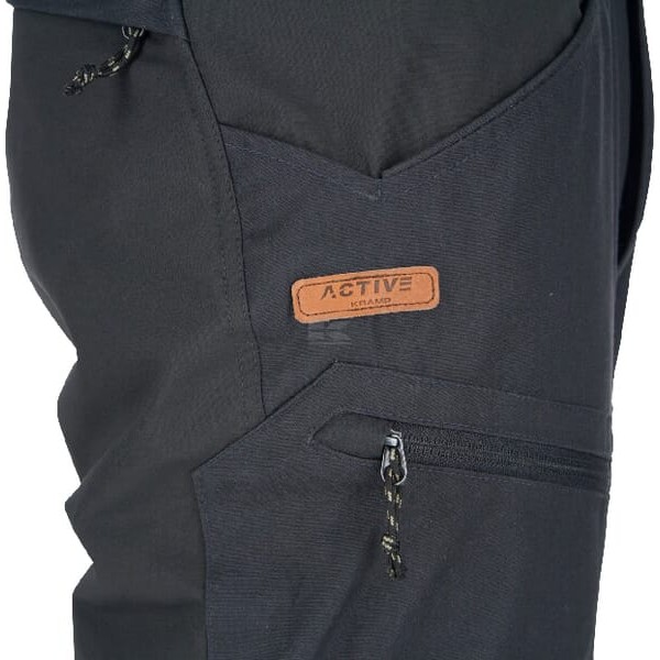 Spodnie męskie roz. 4XL, szary/czarny KW502519041128 | Exvi