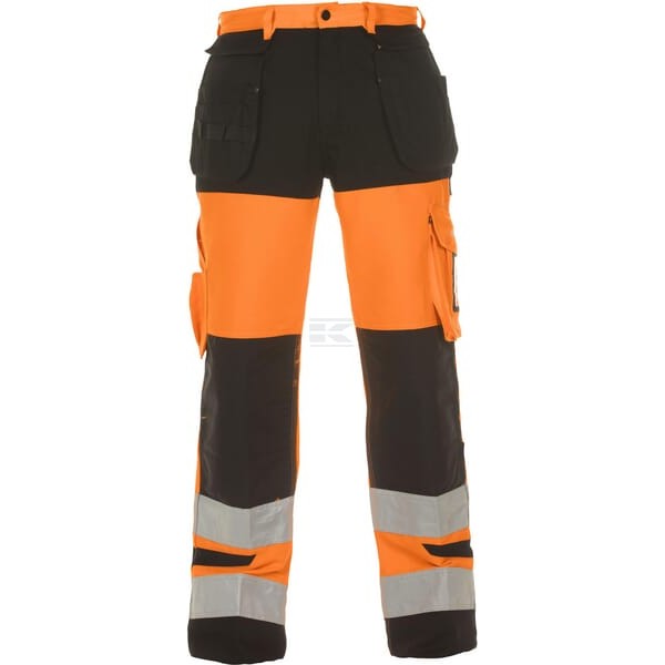 Spodnie, Hi-Vis, pomarańczowy/czarny 044474OB48 | Exvi
