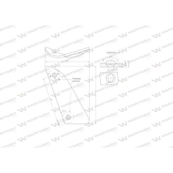 Pierś lewa dwuotworowa zastosowanie Kuhn 619039 | Exvi