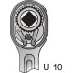 Pokrętło grzechotka 1/2" Gedore, GU10XL DP1993GU10XL | Exvi