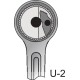 Pokrętło grzechotka 1/2" Gedore, GU10XL DP1993GU10XL | Exvi