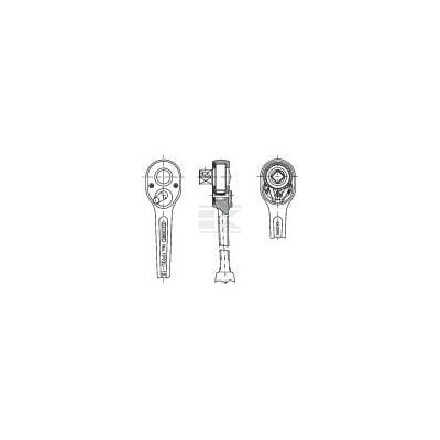 Pokrętło grzechotka 1/2" Gedore, U10L DP1993U10L | Exvi