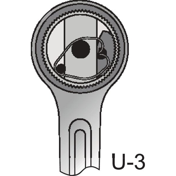 Pokrętło grzechotka 1/2" Gedore, GU10XL DP1993GU10XL | Exvi