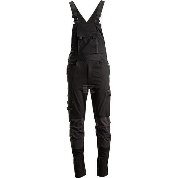 Ogrodniczki, czarny, 4 Way Stretch KW203445001075 | Exvi