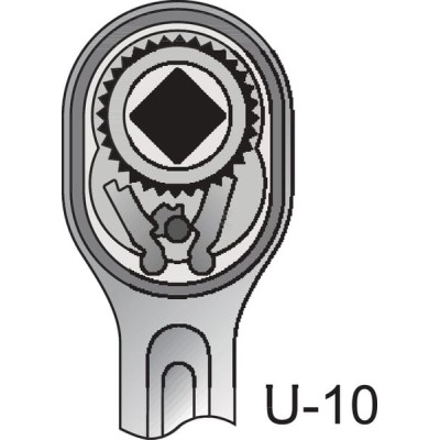 Pokrętło grzechotka 1/2" Gedore, Z94 DP1993Z94 | Exvi