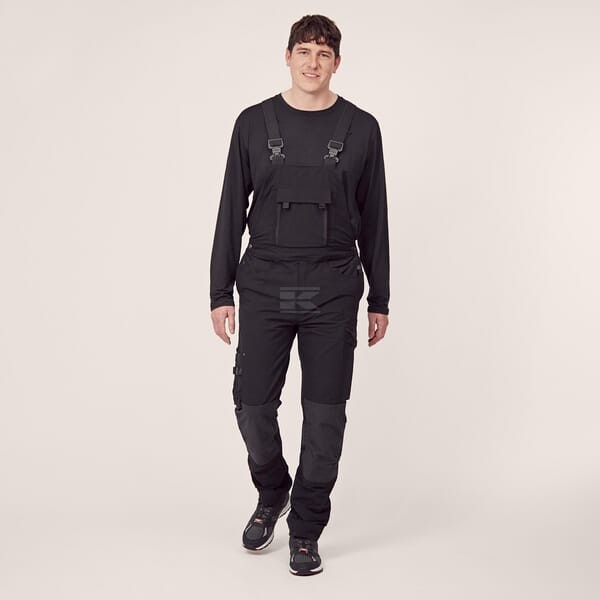 Ogrodniczki, czarny, 4 Way Stretch KW203445001075 | Exvi