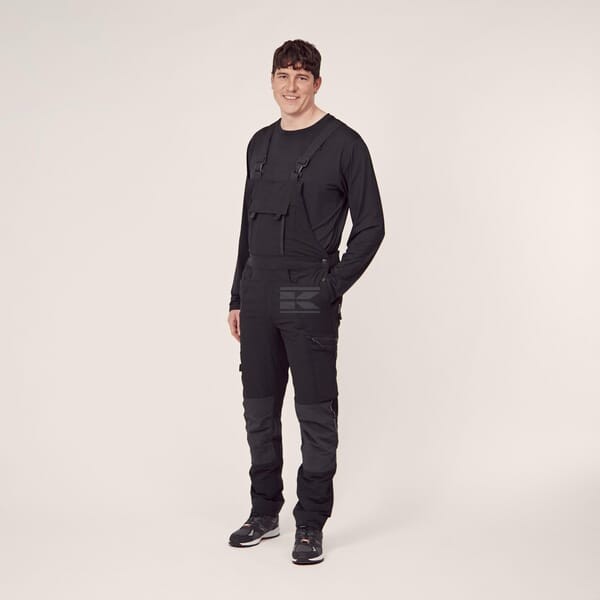 Ogrodniczki, czarny, 4 Way Stretch KW203445001075 | Exvi