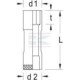 Klucz nasadowy przedłużany 1/2" Gedore, 19 mm DP19L19 | Exvi