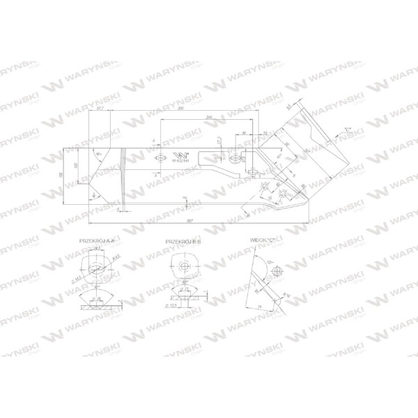 Eurolemiesz lewy 14" 622141 zastosowanie Kuhn | Exvi