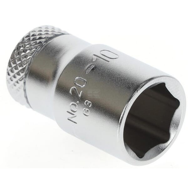 Klucz nasadowy 1/4" 6 kt. Gedore, 10 mm DP2010 | Exvi