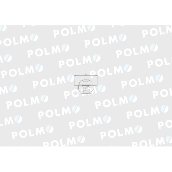 Termostat 83916917 Ford POLMO 83/91-691/7 | Exvi