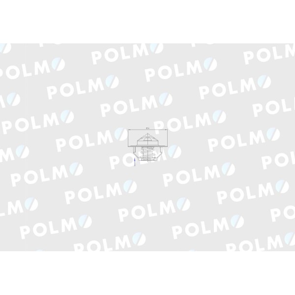 Termostat 83913835 Ford POLMO 83/91-383/5 | Exvi