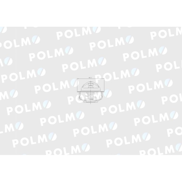 Termostat R3457812 JOHN DEERE POLMO R3457812P | Exvi