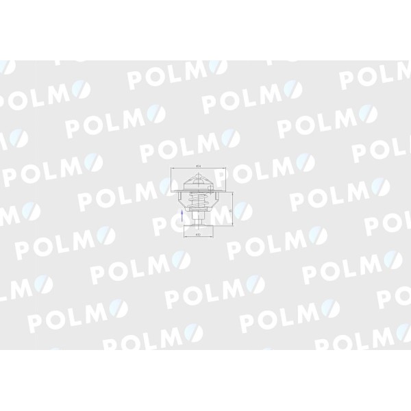 Termostat 2485613 LANDINI POLMO 2485613P | Exvi