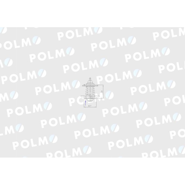 Termostat wkład 504221036 NEW HOLLAND 504221036P | Exvi