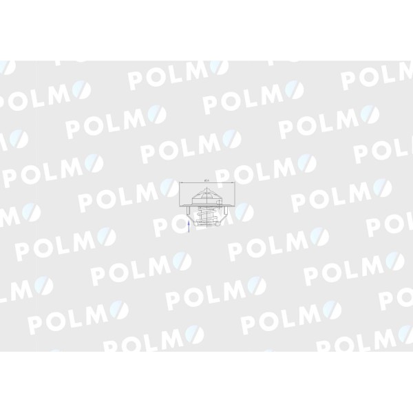 Termostat 6005012123 RENAULT POLMO 6005012123P | Exvi
