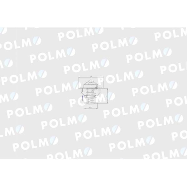 Termostat 218039A1 Case POLMO 218039A1P | Exvi