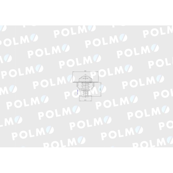 Termostat 2856543 Steyr. New Holland. Case 2856543P | Exvi