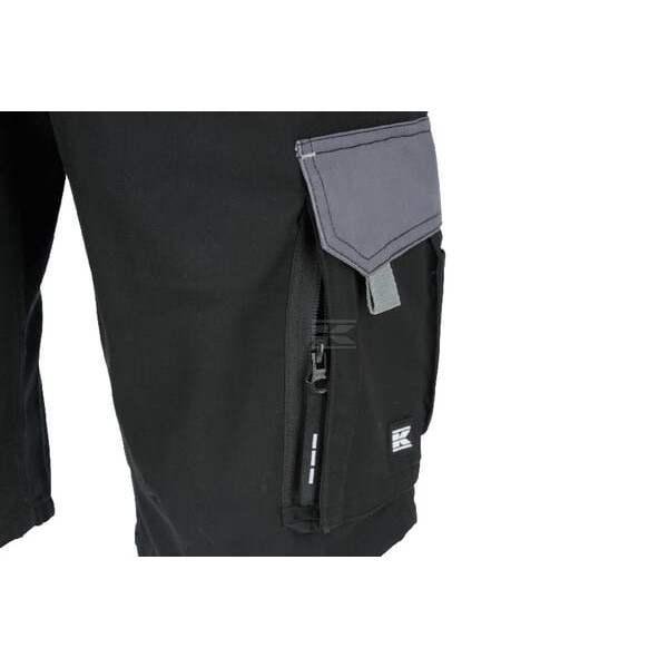 Szorty czarno/szare 2XL Kramp Original KW102231089114 | Exvi