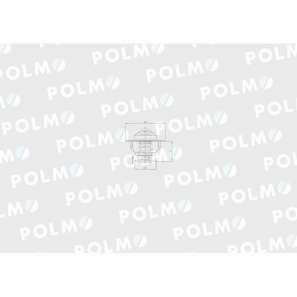 Termostat 0.007.1258.3 Deutz POLMO 00071258320P | Exvi