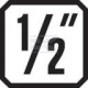 Klucz imbusowy przedłużany 1/2" Gedore DPIN19L5180 | Exvi