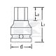 Klucz imbusowy 3/4" udarowy Gedore, 19 mm DPINK3219 | Exvi