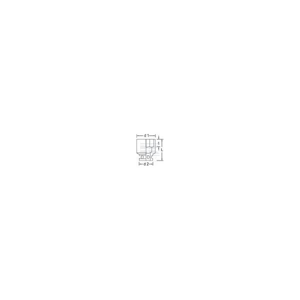 Klucz nasadowy calowy udarowy 1/2" DPK19118AF | Exvi