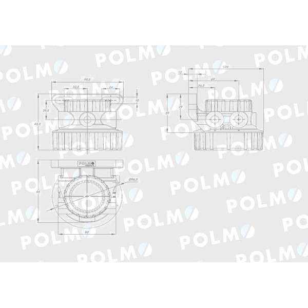 Pompa zasilająca RE522869 POLMO RE522869P | Exvi