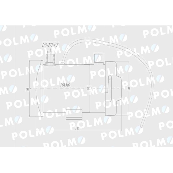 Pompa zasilająca 82006984 POLMO AR67543P | Exvi