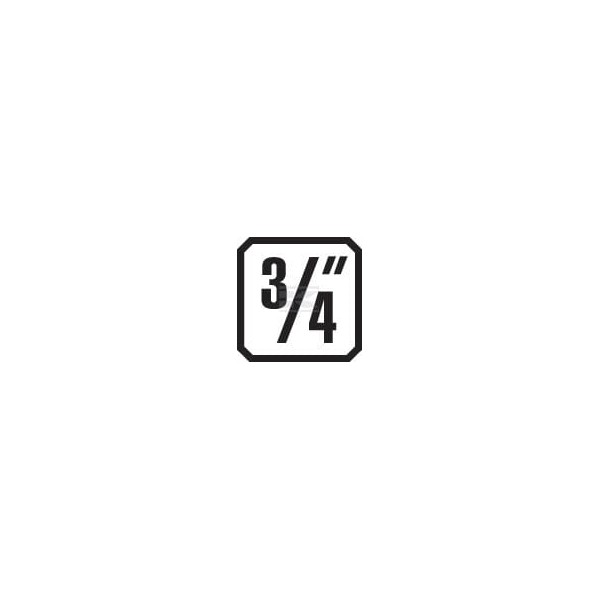 Klucz nasadowy udarowy 3/4" Gedore, 24 mm DPK3224 | Exvi