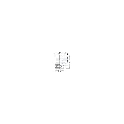 Klucz nasadowy udarowy 3/4" Gedore, 41 mm DPK3241 | Exvi