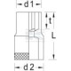 Nasadka Torx-E 3/8" Gedore, E14 DPTX30E14 | Exvi