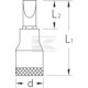 Nasadka wkrętak płaski 1/2" 18x2.5 mm IS191825GED | Exvi