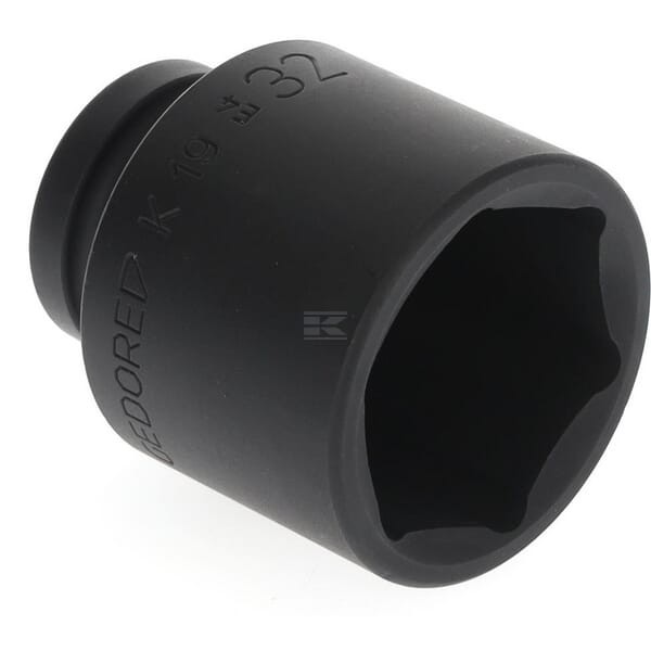 Klucz nasadowy udarowy 1/2" 6-kt. 32 mm K1932GED | Exvi