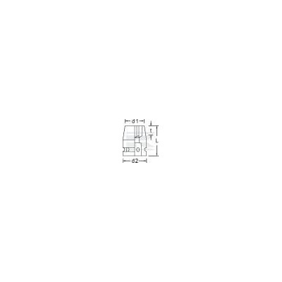 Klucz nasadowy udarowy 1/2" TORX E24 TXK19E24GED | Exvi