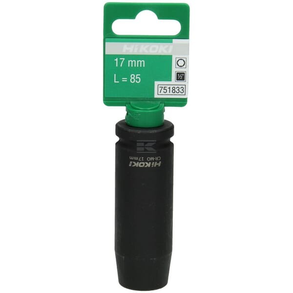 Klucz nasadowy udarowy przedłużany 1/2" 17mm 751833 | Exvi