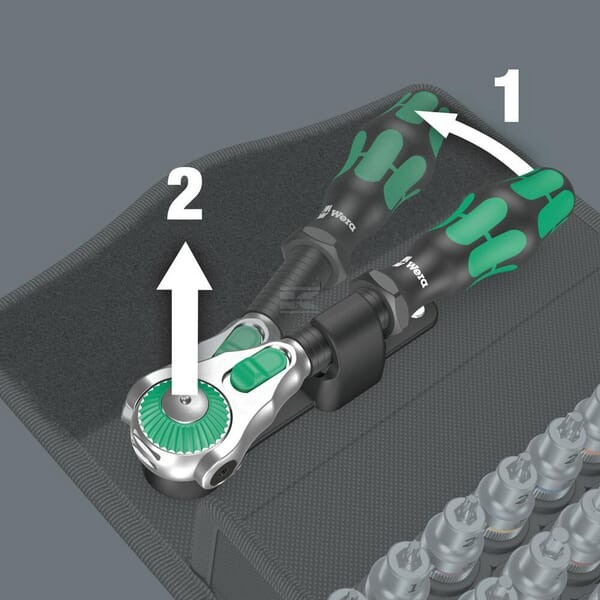 Zestaw kluczy nasadowych 3/8" 8100 SB 05003536001 | Exvi