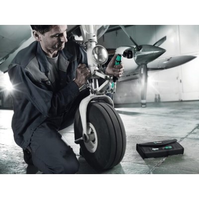 Pokrętło grzechotki Zyklop 3/8" Wera, 199 mm DP8000B | Exvi
