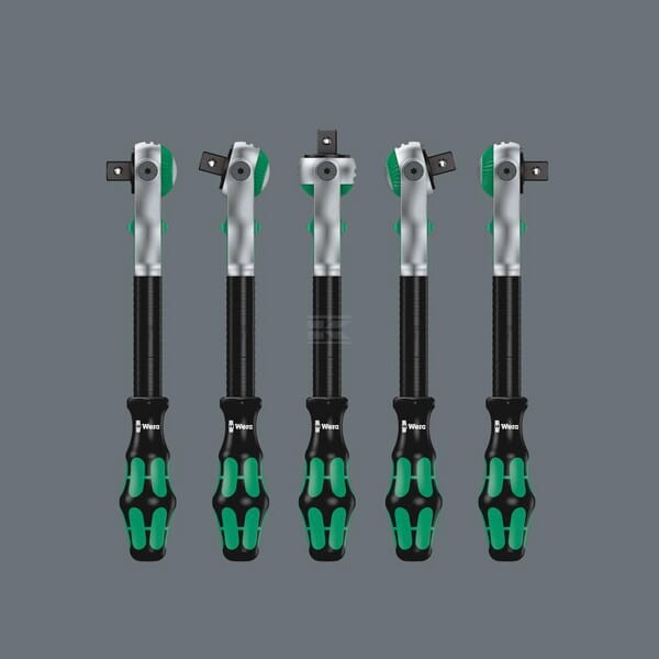 Pokrętło grzechotki Zyklop 1/2" Wera, 277 mm DP8000C | Exvi