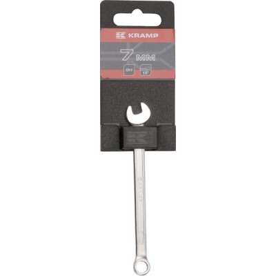 Klucz płasko-oczkowy, 7 mm, Kramp 1802025007KR | Exvi