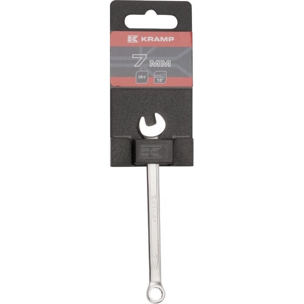 Klucz płasko-oczkowy, 7 mm, Kramp 1802025007KR | Exvi