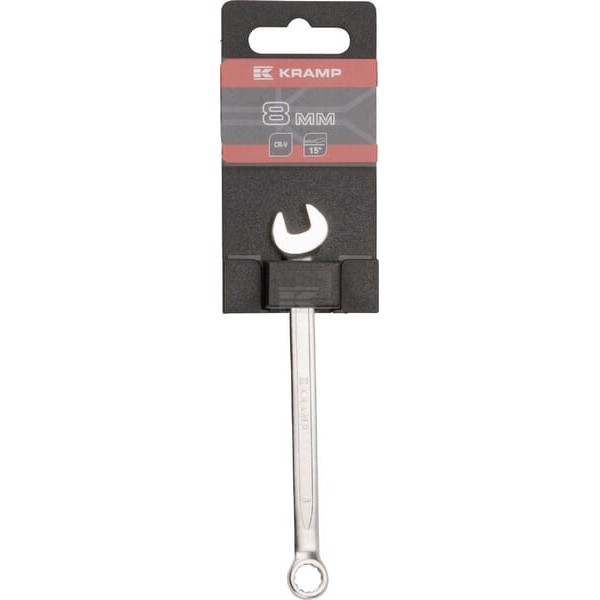 Klucz płasko-oczkowy, 8 mm, Kramp 1802025008KR | Exvi